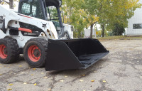 HEAVY DUTY SKID STEER SNOW / MULCH BUCKET