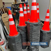 Value Industrial Traffic Safety Cones Durable Material 250 Count