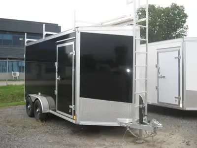 Remorque Galvanisée a chaud 7X14 ou 7X16 2 essieux 3500 ou 5200 lbs (sans inspection) Essieux et fre...