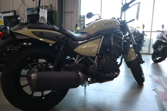 2025 Kawasaki ELIMINATOR 500 Pearl Sand Khaki in Street, Cruisers & Choppers in Edmonton - Image 4