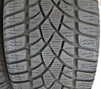 4 x 225/55/17 DUNLOP sp winter Run Flat WINTER tires 95 % tread