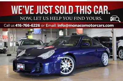 2002 Porsche 911 Carrera Auto 3.6L - Imported From Japan Odometer: 83,000 KM. Call Us: (416) 766-622...