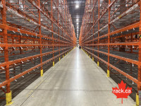 Pallet racking for sale - MADE IN CANADA - NOT IMPORTED