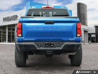 This 2023 Chevrolet Colorado 4WD ZR2, in striking Glacier Blue Metallic, is engineered for uncomprom... (image 4)