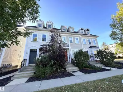 This BEAUTIFUL, BRIGHT END UNIT townhome in award wining Griesbach features over 2600sqft of total l...