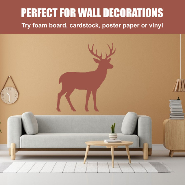  FREE Deer Silhouette Template – DIY Yard Art or Wall Decor in Free Stuff in City of Toronto - Image 4