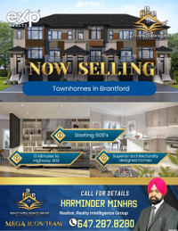 Towns in Brantford from $600