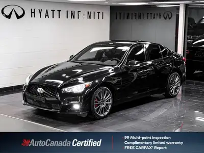 The 2023 INFINITI Q50 Red Sport 400 is the high-performance flagship of the Q50 lineup, designed for...