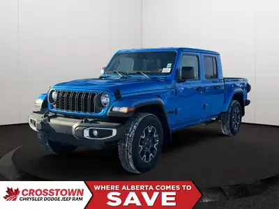 This 2025 JEEP GLADIATOR SPORT 4X4 has the following options Premium Mckinley Trimmed Seats, Remote...