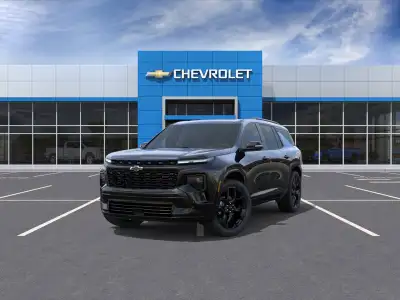 Experience commanding performance and refined comfort with the 2026 Chevrolet Traverse RS in strikin...
