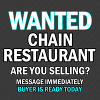 » Brantford Chain Restaurant Wanted Are You Selling?