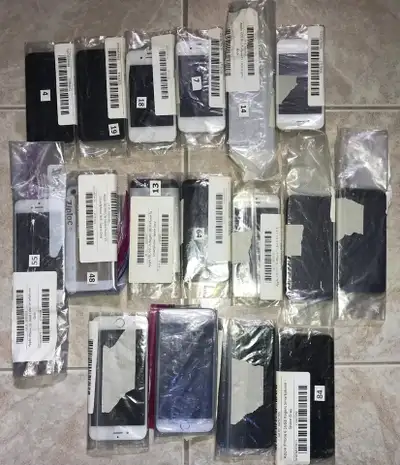Lot 12 x Apple iPhones 6, 5s, 5, 4s + Ipod Touch 8Gb + Samsung S, View more