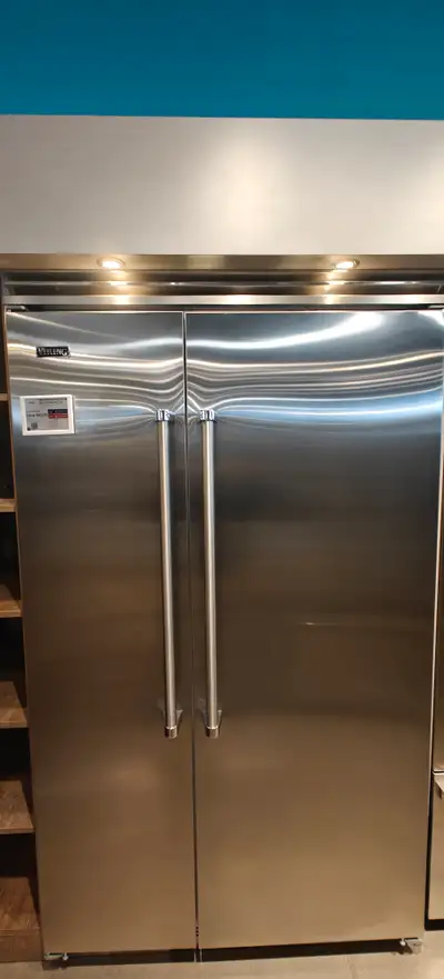 Viking 48-inch, 29.05 cu.ft. Built-in Side-by-Side Refrigerator, View more