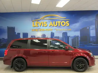 DODGE GRAND CARAVAN 2019 GT ÉDITION STOW-N-GO 7 PASSAGERS / CUIR NOIR CHAUFFANT / ÉCRAN TACTILE / PO...