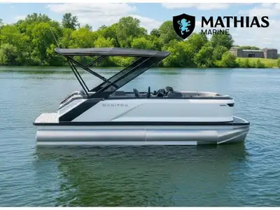 Bateau Ponton MANITOU 22 CRUISE SWITCHBACK 2024 Concessionnaire de bateaux et pontons neufs et d'occ...
