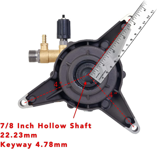 Pressure Washer Pump Vertical 2600 psi @ 2.5 gpm 7/8in Shaft in Outdoor Tools & Storage in Mississauga / Peel Region - Image 3
