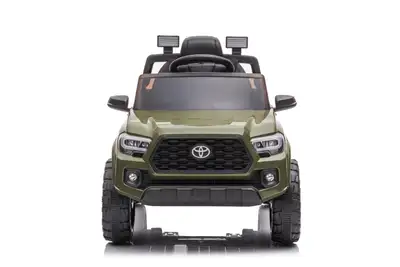 NEW 12V TOYOTA OLIVE GREEN RIDE ON PICKUP TRUCK 7109066, View more