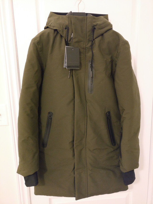 MACKAGE CHANO HIP LENGTH POWDER TOUCH DOWN COAT size 36MEN in Men's in Markham / York Region