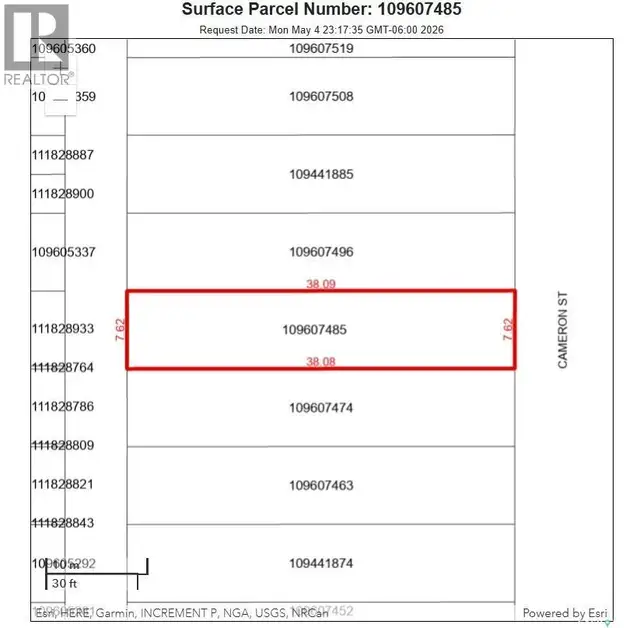 1354 Cameron STREET Regina, Saskatchewan in Land for Sale in Regina - Image 2