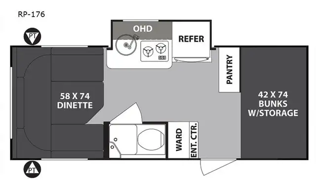 2019 Forest River RV R Pod RP-176 in Travel Trailers & Campers in Kingston - Image 11
