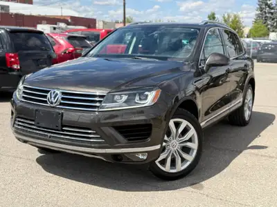 2016 Volkswagen Touareg Comfortline AWD Luxury, Power German Engineering Experience premium comfort...