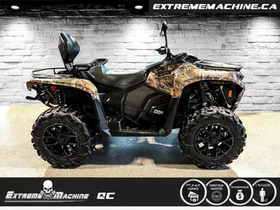 2024 Can-Am OUTLANDER MAX 700 XT DPS PRÊT POUR LA SAISON!!! LE PLUS LARGE INVENTAIRE DE MOTONEIGES &...