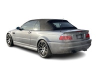 2005 BMW M3 Base 3.2L 6-Cylinder SMPI DOHC 24V 2D Convertible RWD 6-Speed Silver Gray Metallic Rear... (image 6)