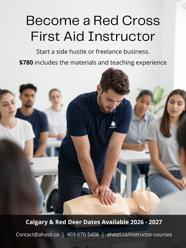 Transform Lives: Become a First Aid Instructor:August, Sept, Oct