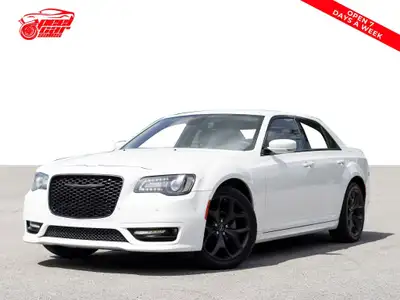 This 2022 Chrysler 300 Touring L is a sleek sedan with stylish white exterior and luxurious black in...