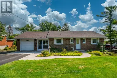 Along the Napanee River waterfront sits this all-brick bungalow that offers a warm and welcoming pla...