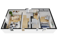 SPARLING APARTMENTS - 1 Bedroom (Layout D) Apartment for Rent