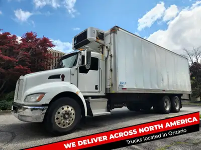 26' Commercial Babcock Box + Carrier Supra 644 Reefer (11,255hr), Allison Auto, PX8 300HP, Aluminum...