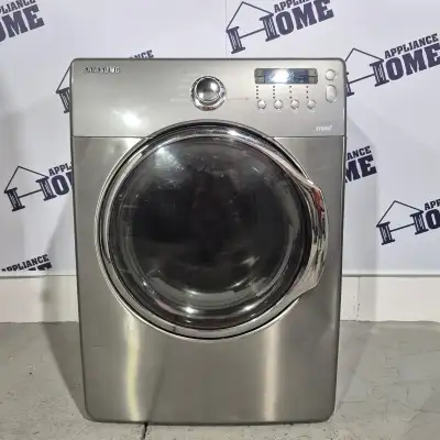 Used Samsung Front Load Electric Dryer Stainless DV350AEP 27″, View more