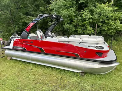 Welcome to Harper Power Sports & Marine 2023 Princecraft VOGUE 23 RL W/MERCURY 250 V8 L DTS DEMO uni...