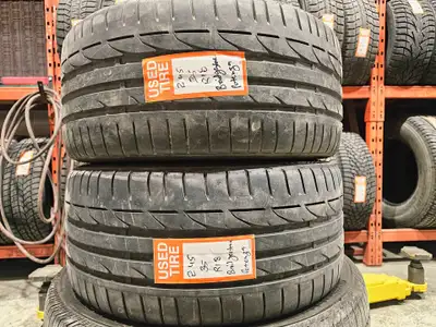 A pair of good used P245/35R18 92 Y Bridgestone Potenza S001 MO install and balance $300 Loose purch...