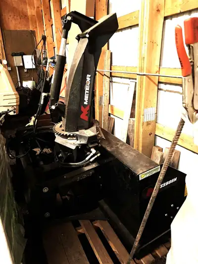 86", Meteor Skidsteer Snowblower, Hydraulic Deflector Cylinder Kit, 33-40gpm Recommend Flow, Blower...