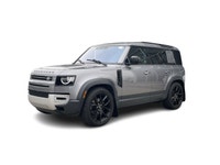 2020 Land Rover Defender 110 S 2.0L Turbocharged 4D Sport Utility 4WD 8-Speed Automatic Eiger Gray M... (image 8)