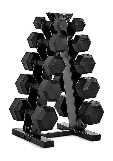 CAP Hex Dumbbell Set + Rack - Huge Discount · Free Shipping, View more