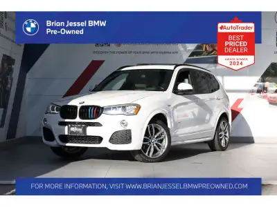 2017 BMW X3 xDrive35i I6 AWD 8-Speed Automatic with Overdrive EXTERIOR - ALPINE WHITE INTERIOR - MOC...