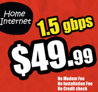 Home Internet with Unlimited Data Rogers IGNITE Fiber