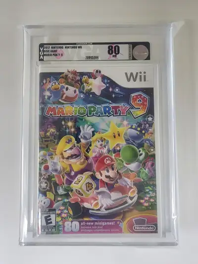 Mario Party 9 Wii - GRADED VGA 8.0, View more