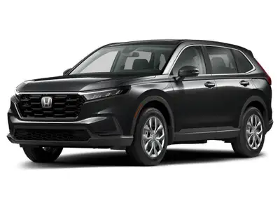 The 2026 Honda CR-V LX 2WD in stunning Black boasts a front-wheel-drive system that enhances its han...