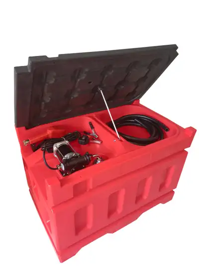 NEW 180L FUEL TRANSFER TANK & 57 LPM GAS & DIESEL S1177, View more