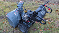 Pro series 27" snowblower, dual stage self propelled