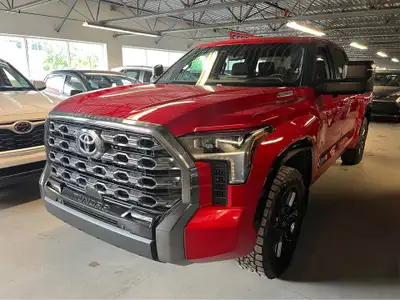 2026 Toyota Tundra CrewMax Platinum Hybrid 4x4 avec Ensemble Advanced Puissante, luxueuse et excepti...