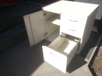 Small Steel Cabinet with 3 Drawers