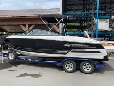 Welcome to Harper Power Sports & Marine 2022 Monterey Boats 238SS W/MERCRUISER 6.2L 300HP Monterey 2...