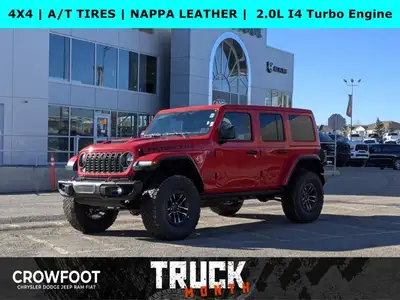 This Jeep Wrangler has a strong Intercooled Turbo Premium Unleaded I-4 2.0 L/122 engine powering thi...