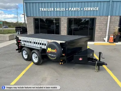 Miska 5 Ton Scissor Lift MD Dump Trailer - starting at just $7,895.00 Finance from $200.00/month OAC...