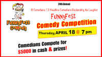24th Annual FUNNYFEST Comedy Competition - April 18